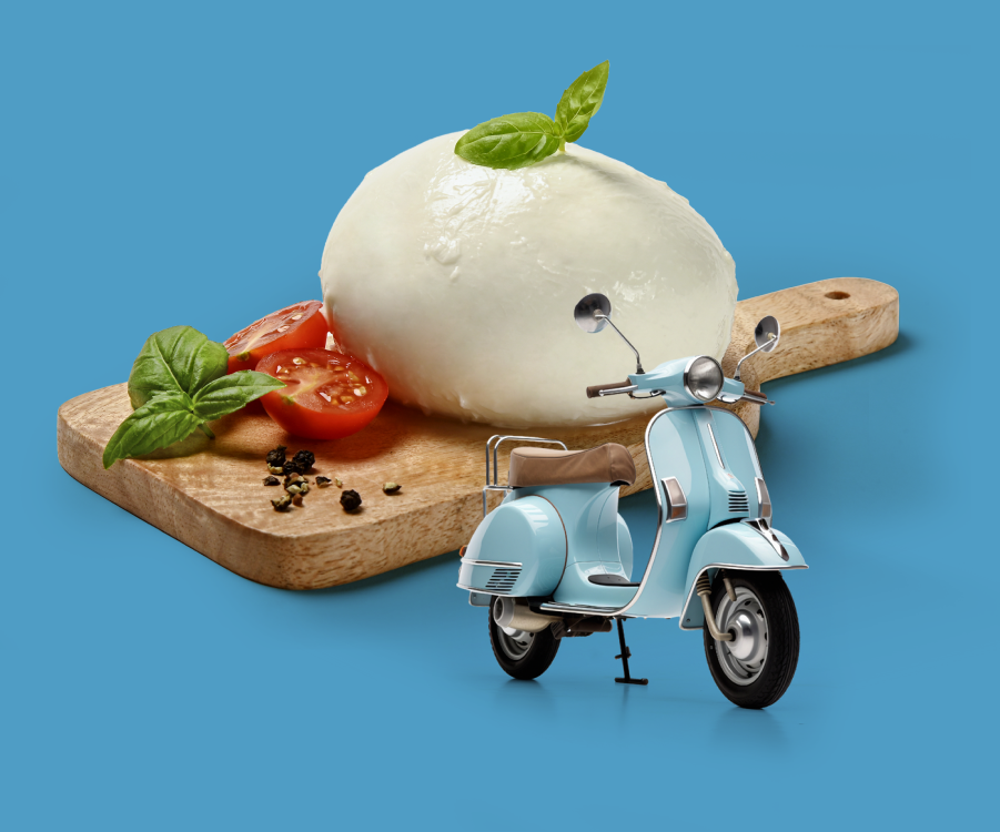 La mozzarella di Bufala