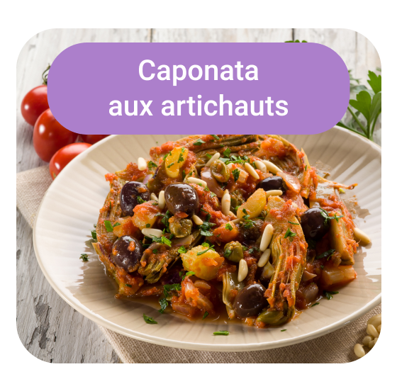 Caponata aux artichauts