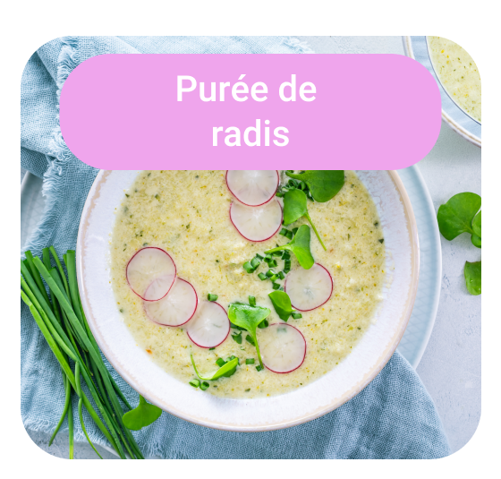 Purée de radis