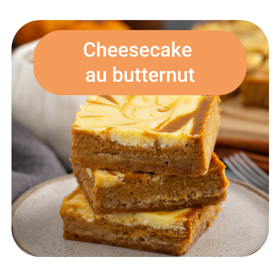 Recette de cheesecake au butternut