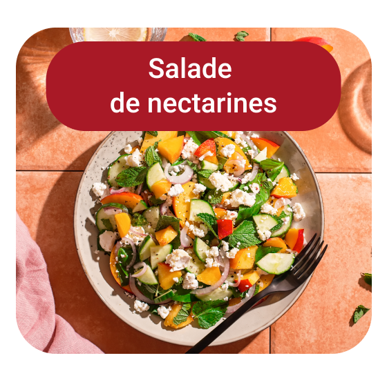 Salade de nectarines