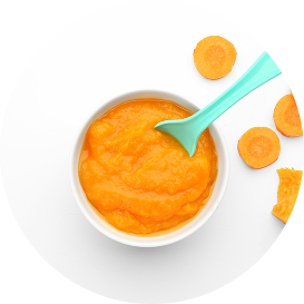 Purée de carottes à l'emmental