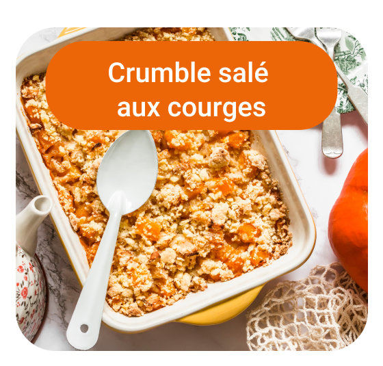 Crumble de butternut