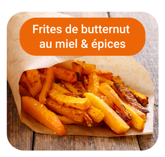 Frites de butternut