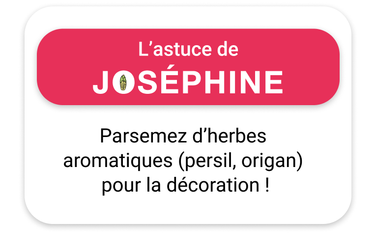 L'astuce de Joséphine