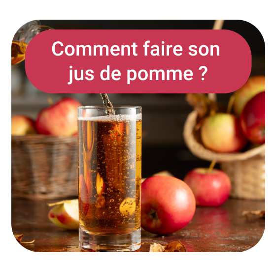 Jus de pomme maison