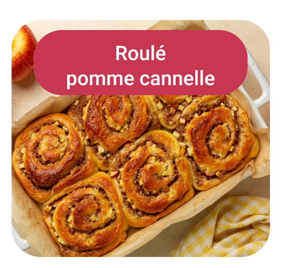 Roulé pomme cannelle